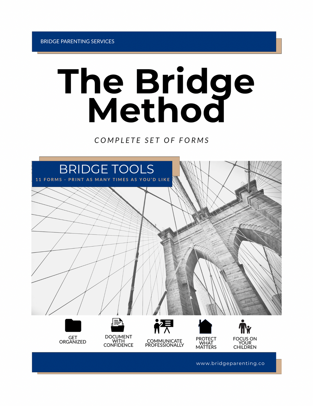 Custody Documentation Forms for Fathers — Bridge Tools (11-Form Pack)